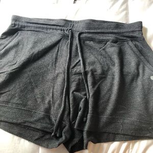 Yogalicious grey shorts 1X